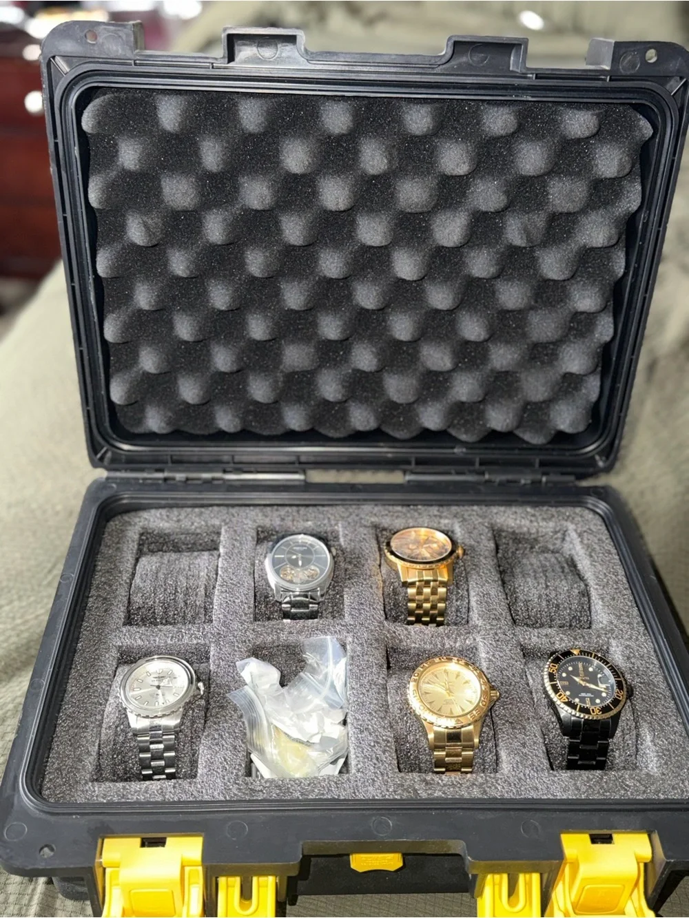 Men’s Watch Collection Bundle with Case